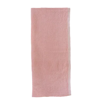 Kd Weave Hand Towel In Pink