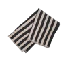 Kd Weave Stripe Towel In Black