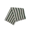 Kd Weave Stripe Towel In Green