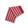 Kd Weave Stripe Towel In Red