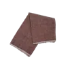Kd Weave Towel In Brown