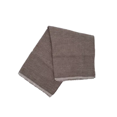 Kd Weave Towel In Gray