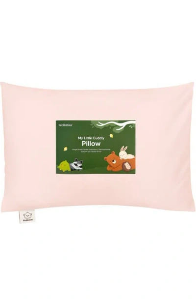 Keababies 1-pack Cuddly Toddler Pillow In Pink