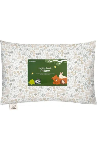 Keababies 1-pack Cuddly Toddler Pillow In Multi
