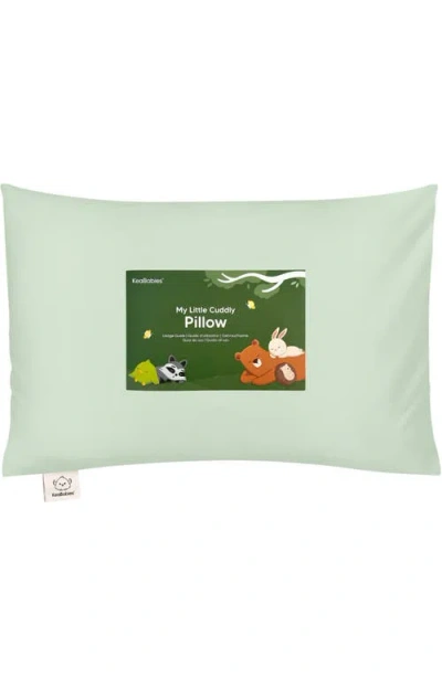 Keababies 1-pack Cuddly Toddler Pillow In Green