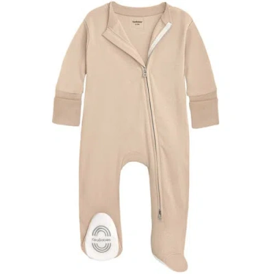 Keababies Kids'  1-pack Soothe Baby Sleep & Play Footies In Brown