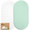 Keababies 2-pack Isla Fitted Bassinet Sheets In Bunnies
