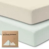 Keababies 2-pack Lyra Muslin Crib Sheets In Multi