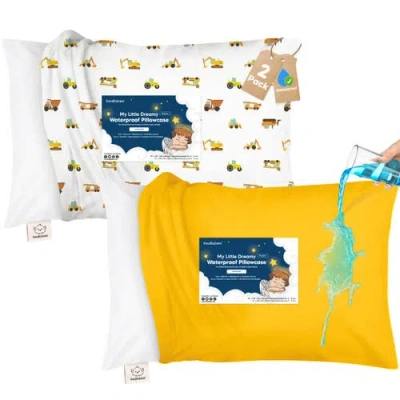 Keababies 2-pack My Little Dreamy [protect+] Waterproof Pillowcase In Multi