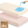 Keababies 2-pack Mavy Protect+ Waterproof Crib Mattress Protector In Neutral
