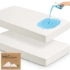 Keababies 2-pack Mavy Protect+ Waterproof Crib Mattress Protector In White