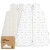 Keababies 2-pack Snooze Sleep Sacks In Neutral