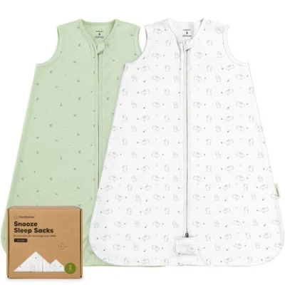 Keababies 2-pack Snooze Sleep Sacks In White