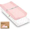 Keababies 2-pack Soothe Changing Pad Covers In Multi