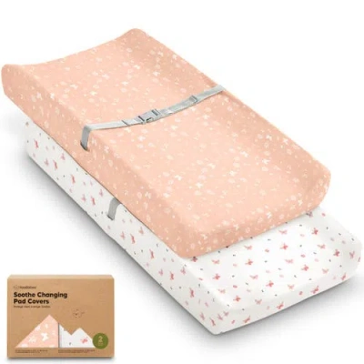 Keababies 2-pack Soothe Changing Pad Covers In Multi