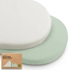 Keababies 2-pack Soothe Fitted Bassinet Sheets In Sage