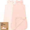 Keababies 2-pack Soothe Sleep Sacks In Mist Rose