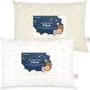 Keababies 2-pack Toddler Pillows In City Cars