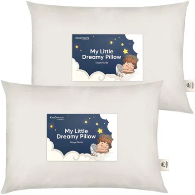 Keababies 2-pack Toddler Pillows In Gray