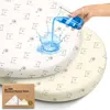 Keababies 2-pack Isla [protect+] Waterproof Bassinet Sheets In White