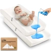 Keababies 2-pack Isla [protect+] Waterproof Changing Pad Covers In White