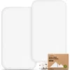 Keababies 2-pack Soothe Fitted Bassinet Sheets In White