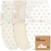 Keababies 3-pack Soothe Swaddle Wraps In Bumble Bear