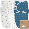 Keababies 3-pack Soothe Swaddle Wraps In Cosmo