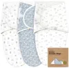 Keababies 3-pack Soothe Swaddle Wraps In Excavation