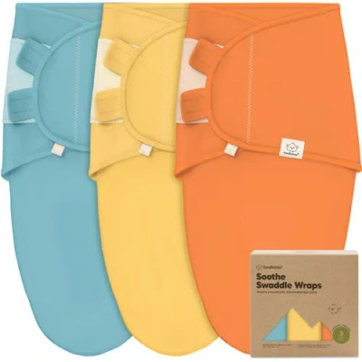 Keababies 3-pack Soothe Swaddle Wraps In Valiant