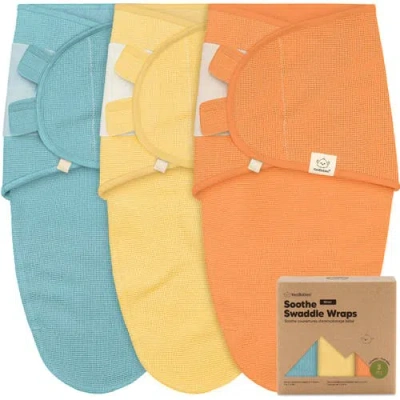 Keababies 3-pack Soothe (wren) Swaddle Wraps