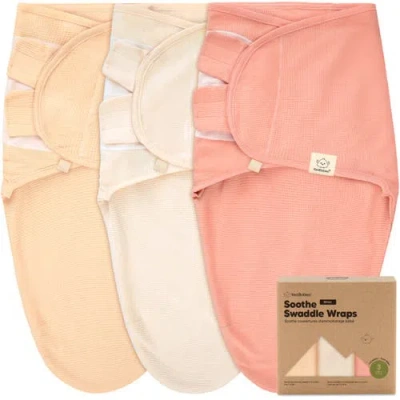 Keababies 3-pack Soothe (wren) Swaddle Wraps
