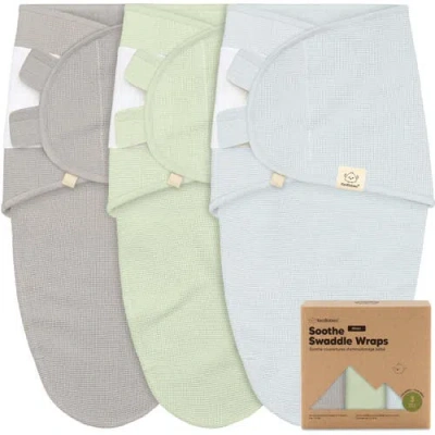 Keababies 3-pack Soothe (wren) Swaddle Wraps