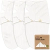 Keababies 3-pack Soothe (wren) Swaddle Wraps In White