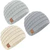 Keababies Kids'  3-pack Warmzy Baby Beanies In Cloud