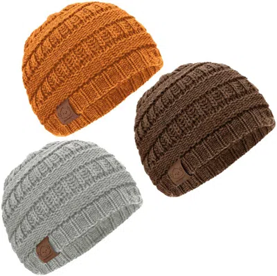 Keababies 3-pack Warmzy Baby Beanies In Mars