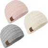 Keababies Kids'  3-pack Warmzy Baby Beanies In Sweet Pea