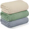 Keababies 3-pack Lyra Muslin Swaddle Blankets In Multi