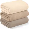 Keababies 3-pack Lyra Muslin Swaddle Blankets In Multi