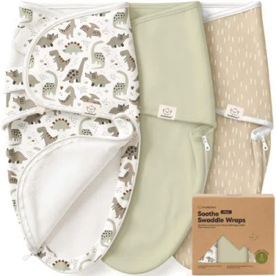 Keababies 3-pack Soothe Zippy Swaddle Wrap In Multi