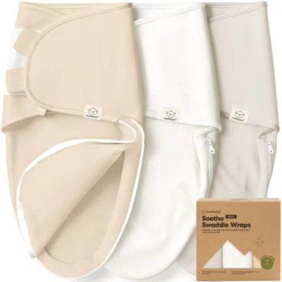 Keababies 3-pack Soothe Zippy Swaddle Wrap In Multi
