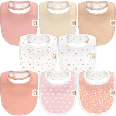 Keababies Kids'  8-pack Baby Drool Bibs In Butterflies