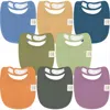 Keababies 8-pack Baby Drool Bibs In Cruise