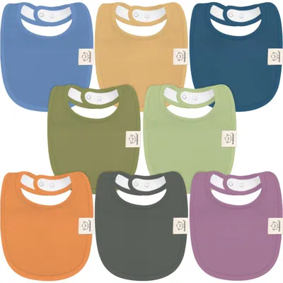 Keababies Kids'  8-pack Baby Drool Bibs In Cruise