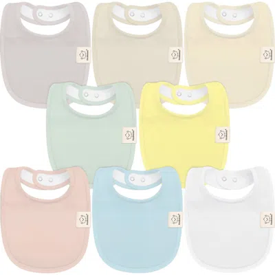 Keababies Kids'  8-pack Baby Drool Bibs In Dawn