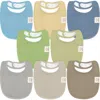 Keababies Kids'  8-pack Baby Drool Bibs In Icelandic