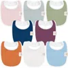 Keababies Kids'  8-pack Baby Drool Bibs In Inspire