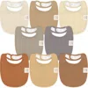 Keababies Kids'  8-pack Baby Drool Bibs In Terracotta
