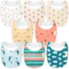 Keababies Kids'  8-pack Baby Drool Bibs In Wildscape