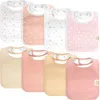 Keababies Kids'  8-pack Coast Drool Bibs In Butterflies
